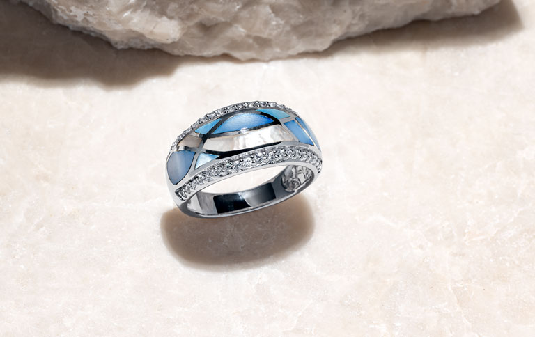 Dream Island sparkling silver jewelry