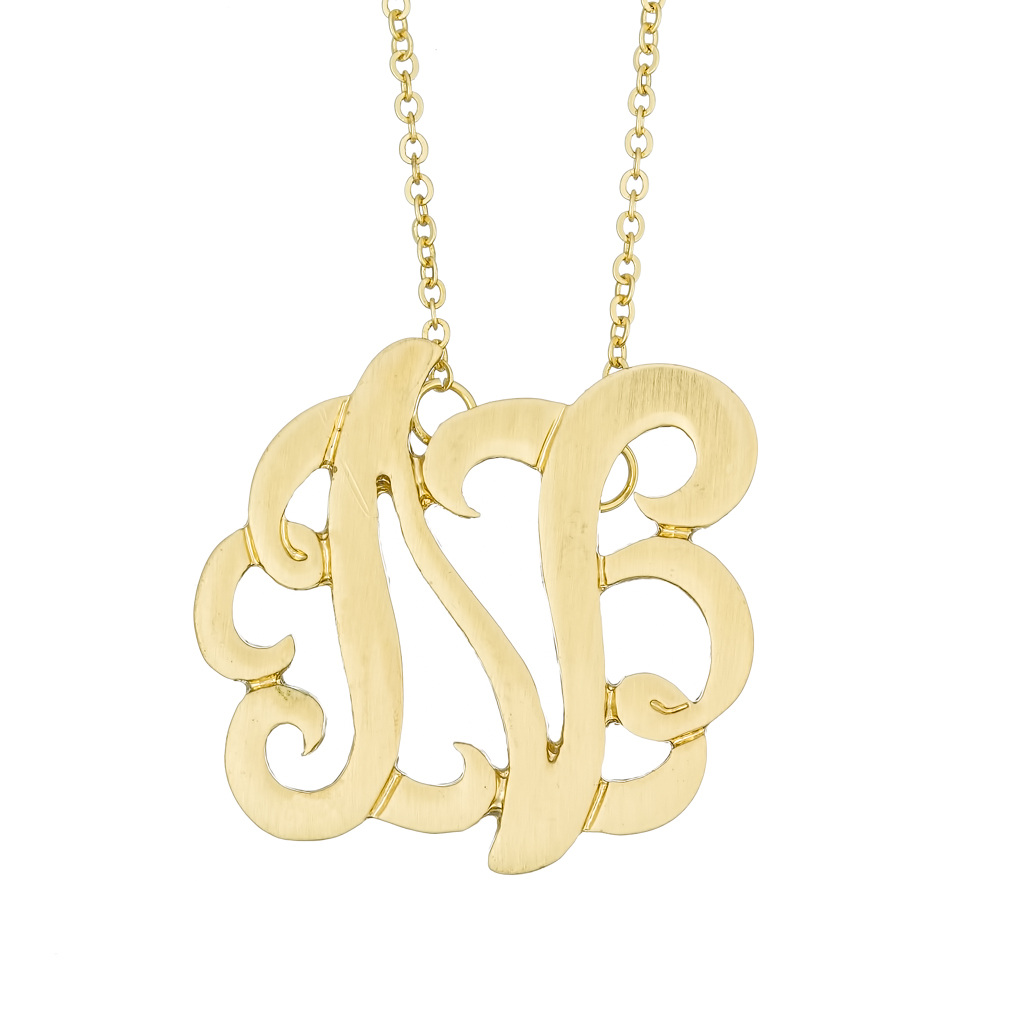 golden-monogram-initial-necklace-n - Landing Company