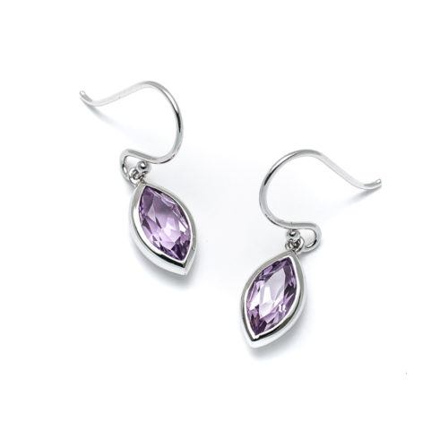 Amethyst Marquise Earrings | Landing Company