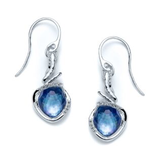 Luminous Shore Celestial Sea Earrings