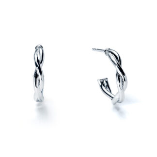 Waveform Helix Hoop Earrings